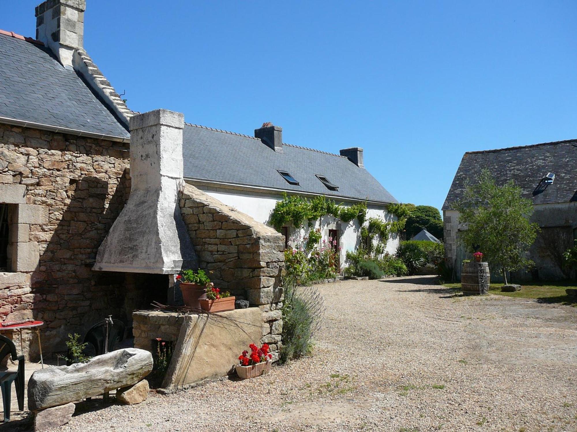 La Ferme De Kerhors Hotel Tremeoc ภายนอก รูปภาพ