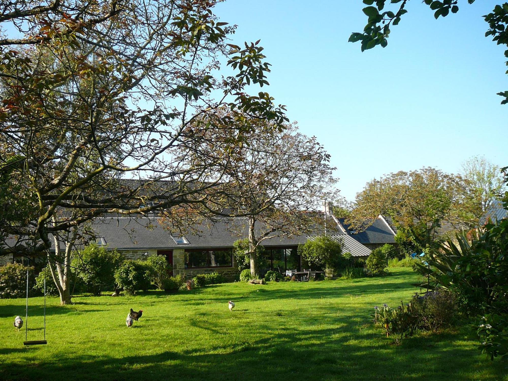 La Ferme De Kerhors Hotel Tremeoc ภายนอก รูปภาพ